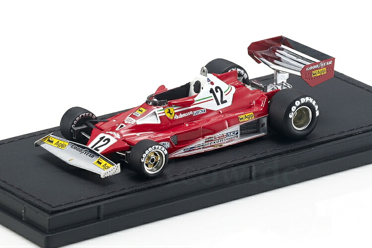 GP Replicas 1/43 フェラーリ F1 312T2 #12 シーズン 1977 カルロス・ロイテマン 500台限定 GP-REPLICAS FERRARI F1 312T2 N 12 SEASON 1977 C.REUTEMANN LIMITED 500 ITEMS.｜Reowide モデルカー カタログ SHOP