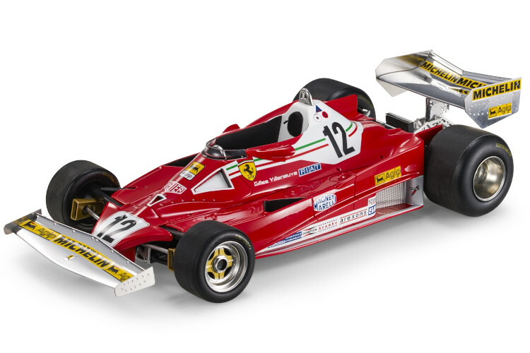 1/18 GP replicas フェラーリ 126C ジル・ヴィルヌーブ Ferrari - 1/18 GP replicas フェラーリ 126C ジル