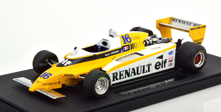 楽天市場】エグゾト 1/18 ルノー RE20 ターボ No.16 1980 F1