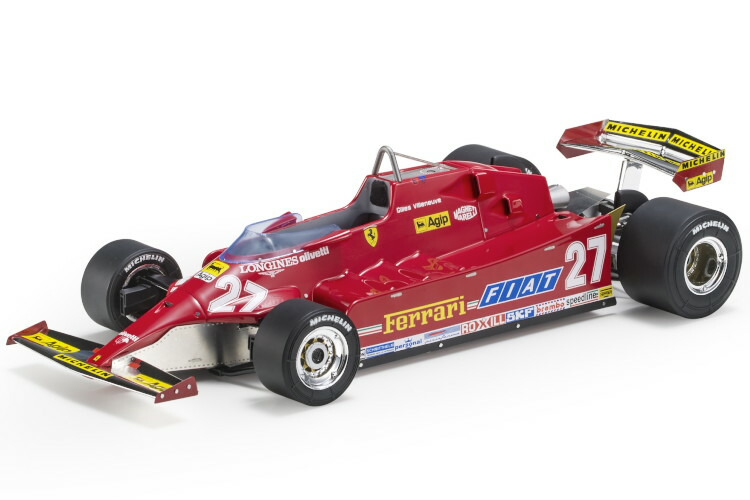 1/18 フェラーリ 126C2 #27 ベルギーGP1982 G.ヴィルヌーブ 1/18 フェラーリ 126C2 #27 ベルギーGP1982 G.ヴィルヌーブ