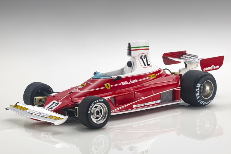 ミニカー　1/18 312 T 1975 ワールドチャンピオン N.ラウダ ドライバー付 #12 「ワールドチャンピオンコレクション」 [GRPWC001] 中古】ミニカー 1/18 312 T 1975 ワールドチャンピオン N.ラウダ