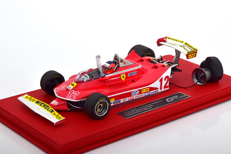1/18 フェラーリ 126C2 #27 ベルギーGP1982 G.ヴィルヌーブ MCG 1/18 フェラーリ F1 126C2 1982 ベルギーGP #27 ジル