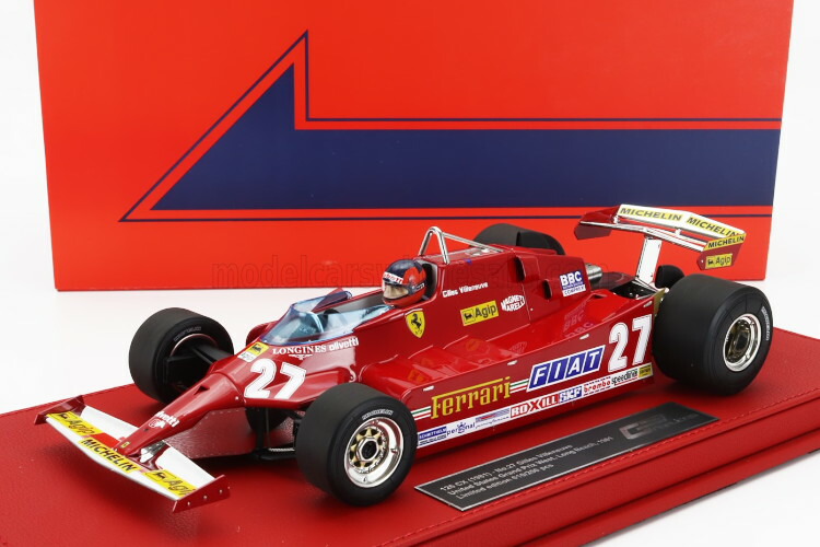 楽天市場】GP Replicas 1/18 フェラーリ 126CX #27 プラクティス