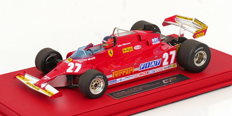 500台限定 1/43 GP replicas フェラーリ 126C 1980 TOPMARQUES GP REPLICAS 1/43 フェラーリ 126C 1980 #1 J