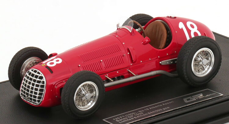 GPレプリカ 1/18 フェラーリ F1 125 #18 スイスグランプリ 1950 ALBERTO ASCARI 開閉 GP Replicas 1:18 FERRARI F1 125 N18 SWISS GP 1950 ALBERTO ASCARI