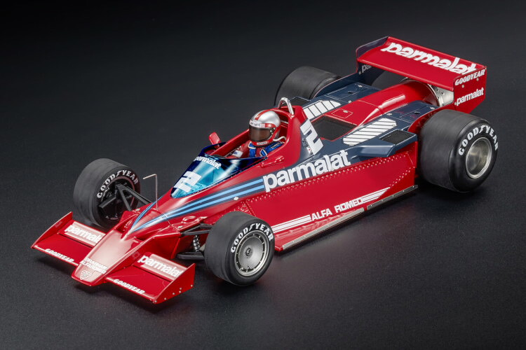 GPレプリカ 1/18 アルファロメオ F1 ブラバム BT46B パルマラット #2 スウェーデン グランプリ 1978 ジョン ワトソン パイロットフィギュア付 GP-REPLICAS 1:18 ALFA ROMEO F1 BRABHAM BT46B PARMALAT N2 SWEDEN GP 1978 JOHN WATSON with pilot figure
