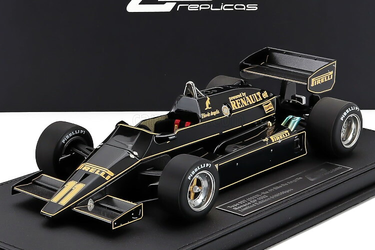 GPレプリカ 1/18 ロータス フォーミュラ1 93T ルノー #11 モナコ グランプリ 1983 エリオ デ アンジェリス GP-REPLICAS 1:18 LOTUS F1 93T RENAULT N11 MONACO GP 1983 ELIO DE ANGELIS