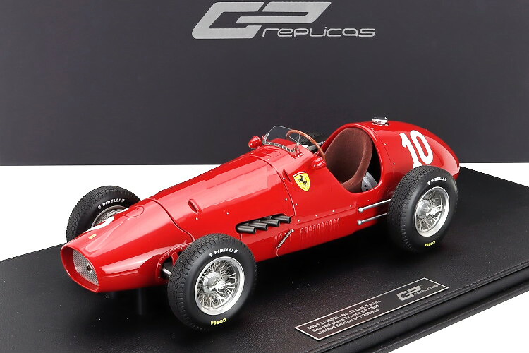 GPレプリカ 1/12 フェラーリ #10 2位 フランスグランプリ 1952 ニーノ ファリーナGP-REPLICAS 1:12 Ferrari #10 2nd France GP 1952 Nino Farina｜Reowide モデルカー カタログ SHOP