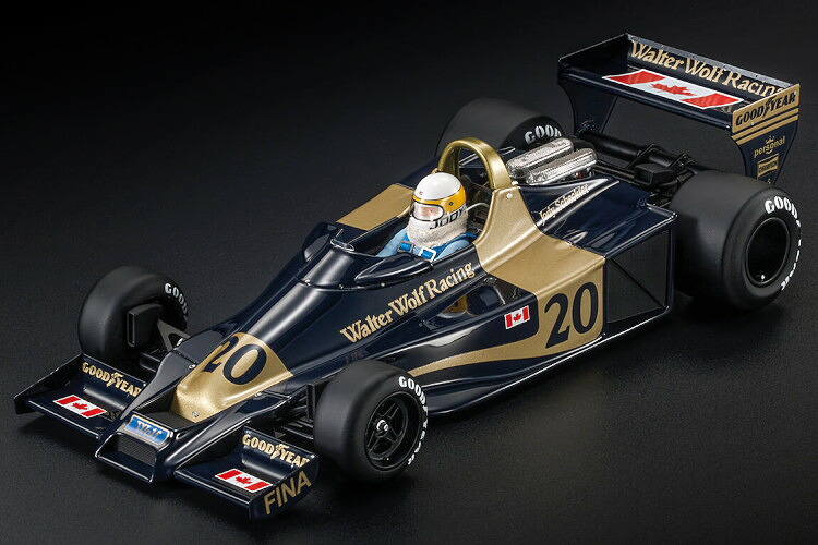 GP写し物 1/18 狼 #20 勝ちとる アルゼンチングランプリ 1977 図形付 シェクターGP-REPLICAS 1:18 Wolf #20 Winner Argentine GP 1977 with Pilot Figure Scheckter