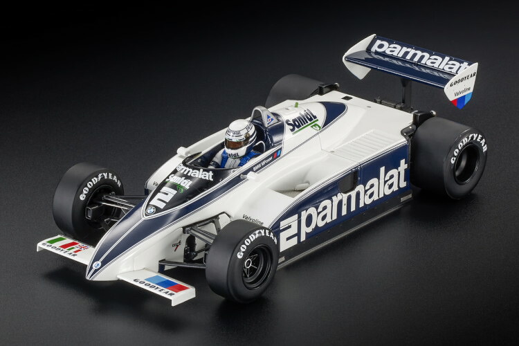 GP写し物 1/18 ブラバム #2 オランダ王国グランプリ 1982 図形付 リカルド パトレーゼGP-REPLICAS 1:18 Brabham #2 Dutch GP 1982 with Pilot Figure Riccardo Patrese