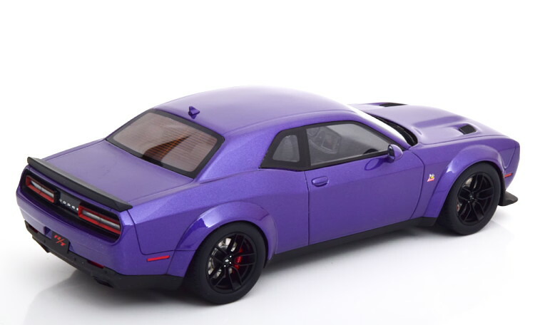 Gt Spirit 1 18 ダッジ チャレンジャー R T 19 相撲取り草 Dodge Challenger R T Scat Pack Widebody 19 Purple Metallic Limited Edition 999 Pcs Eastjob Pl