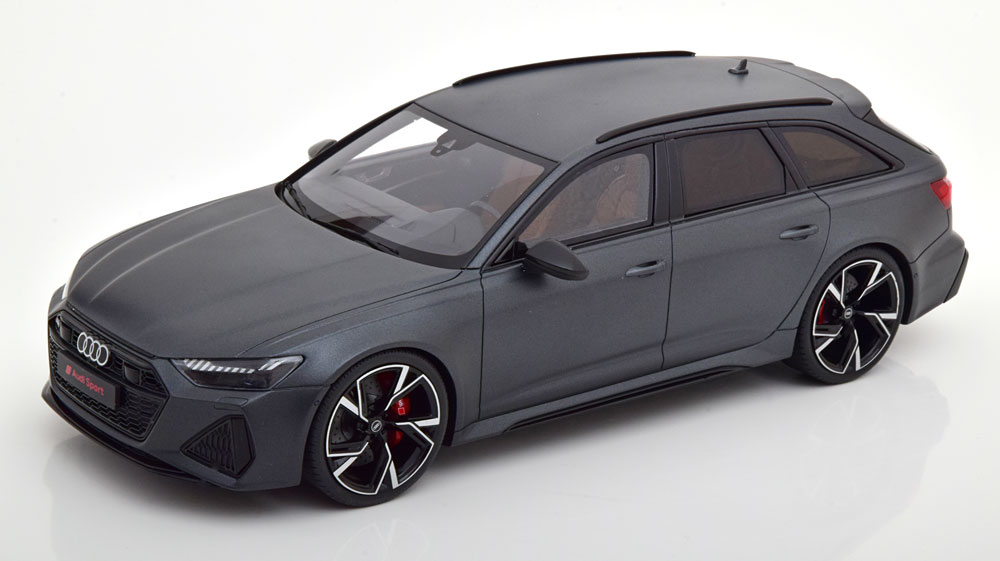 TRUESCALE TS0316 Scala 1/18  AUDI A6 RS6 AVANT C8 2020 DAYTONA GREY