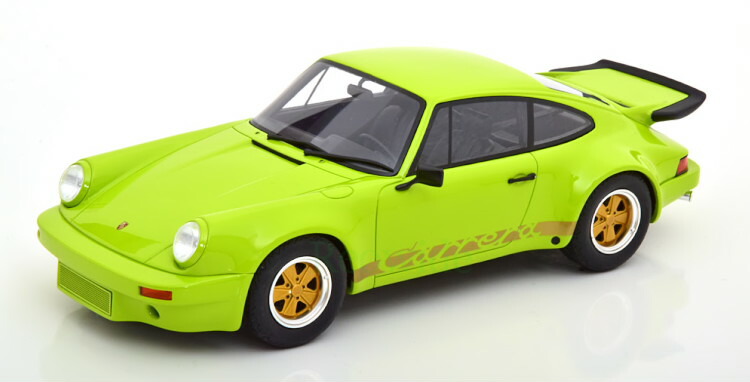 GT 肝ったま 1/18 ポルシェ 911 カレラ 3.0 RS 1974 ライトグリーン ゴールデン 999台押さえる \u003cBR\u003eGT Spirit 1:18 Porsche 911 Carrera 3.0 RS 1974 lightgreen golden Limited Edition 999 pcs.