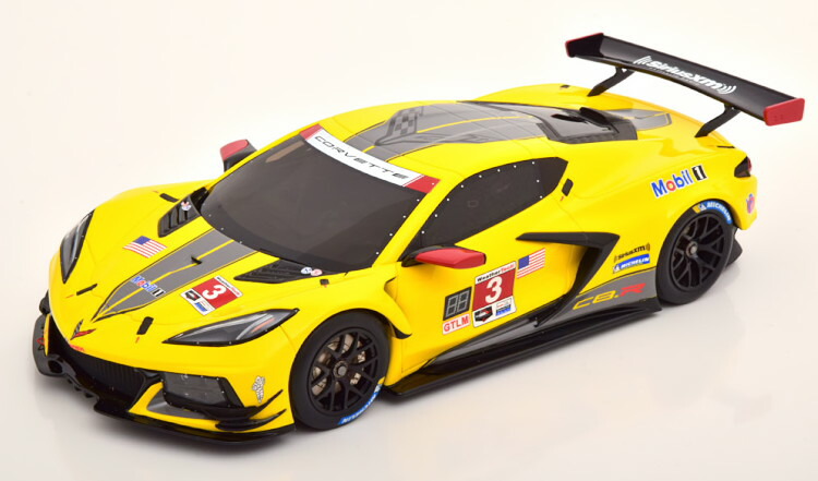 レビューで送料無料 C8 R Corvette Chevrolet 1 18 Spirit Gt 1042台限定 イエロー