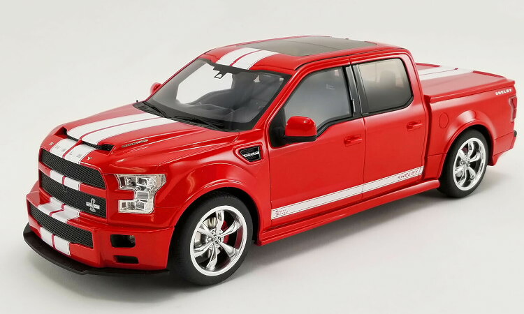 GT肝ったま 1/18 ジェラルド・r・フォード USA シェルビー F-150 つまみ上げる 百貨店 蛇蠍 2017 赤いことGT-SPIRIT 1:18 FORD USA SHELBY F-150 PICK-UP SUPER SNAKE 2017 RED