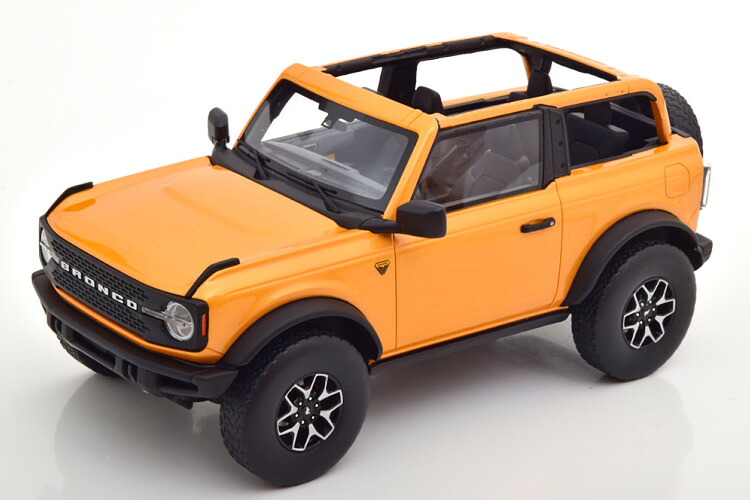 GTスピリット 1/18 フォード ブロンコ バッドランズ 2021 オレンジメタリック 999台限定 GT Spirit 1:18 Ford Bronco Badlands 2021 orange-metallic Limited Edition 999 pcs|Reowide モデルカー カタログ SHOP