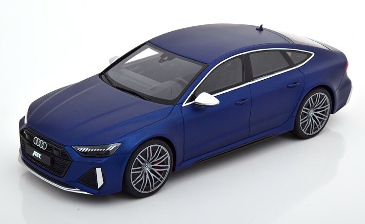 GT 肝ったま 1/18 アウディRS7 ABT 運動競技伝達ルート マットブルーメタリック 999台押さえる \u003cBR\u003eGT Spirit 1:18 Audi RS7 ABT Sportline matt-bluemetallic Limited Edition 999 pcs