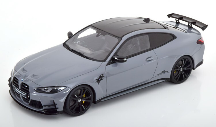 GT 肝ったま 1/18 BMW ACシュニッツァー ACS4 運動競技 2022 薄墨色/炭素 黒いこと 1500台押さえるGT Spirit 1:18 BMW AC Schnitzer ACS4 Sport 2022 grey carbon-black Limited Edition 1500 pcs