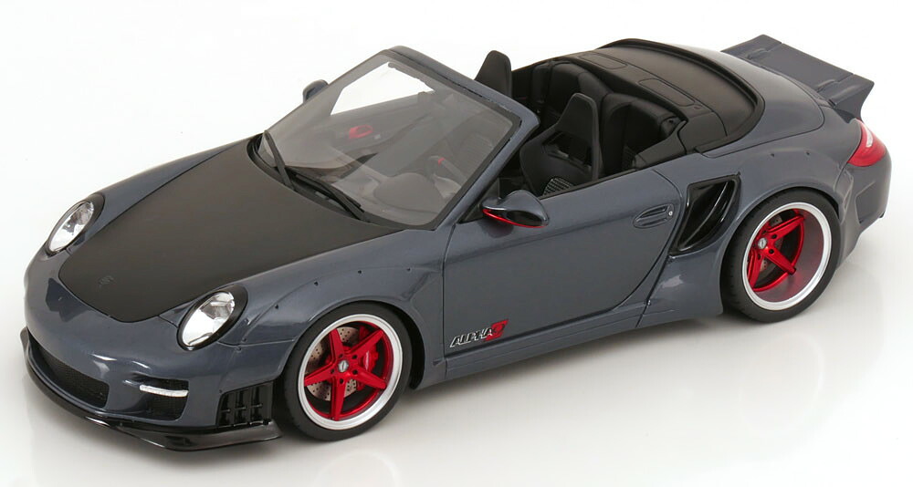 GTスピリット 1/18 ポルシェ 911 997 リバティーウォーク 2016 グレーメタリック 999台限定GT Spirit 1:18 Porsche 911 997 LB-Works 2016 grey metallic Limited Edition 999 pcs｜Reowide モデルカー カタログ SHOP
