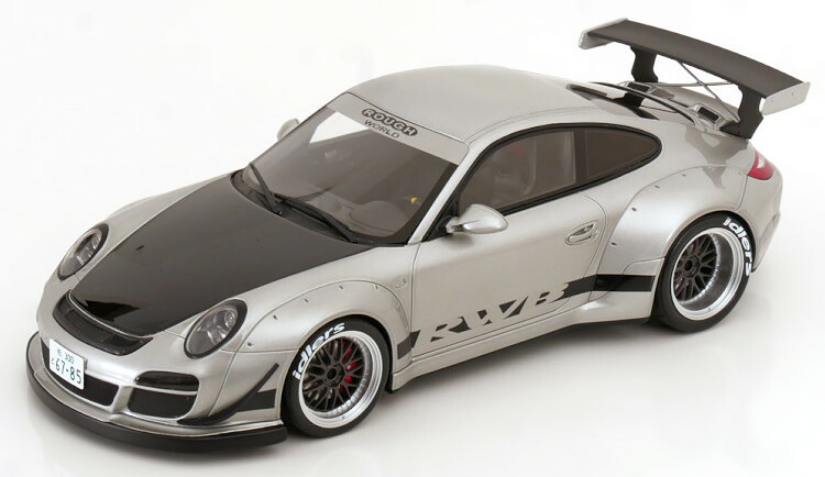 GTスピリット 1/18 ポルシェ 911/997 RWB アブダビ 2024 シルバー/ブラック 1200台限定 GT Spirit 1:18 Porsche 911/997 RWB Abu Dhabi 2024 silver/black Limited Edition 1200 pcs 25,012円