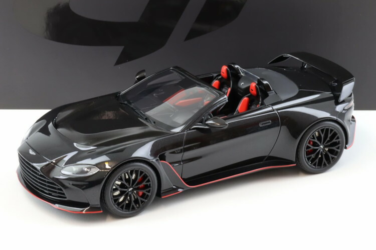 GT肝ったま 1/18 アストンマーティン V12 ヴァンテージ 読み込むはやりっ子 2023 ブラックメタリック 999台押さえるGT Spirit 1:18 Aston Martin V12 Vantage Roadster 2023 blackmetallic Limited 999 pcs