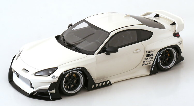 GTスピリット 1/18 トヨタ GR86 パンデム 2023 ホワイトメタリック 999台限定GT Spirit 1:18 Toyota GR86 PANDEM 2023 whitemetallic Limited 999 pcs｜Reowide モデルカー カタログ SHOP