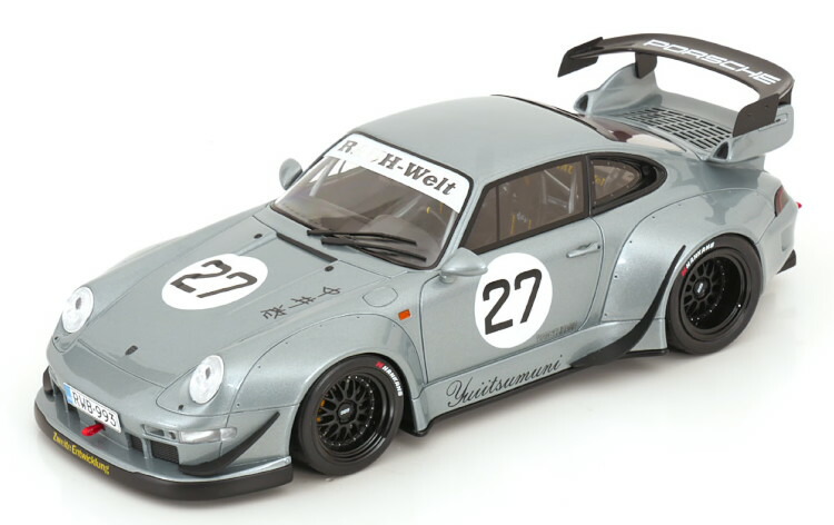 GTスピリット 1/18 ポルシェ 911 993 RWB 唯一無二 2024 シルバーグレーメタリック 1400台限定 GT Spirit 1:18 Porsche 911 (993) RWB YUIITSUMUNI 2024 silver greymetallic Limited Edition 1400 pcs
