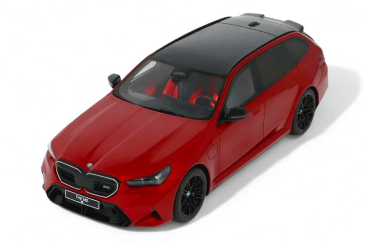 GT肝ったま 1/18 BMW M5 ツーリング G99 2025 火の手赤いこと 1400台押さえるGT-SPIRIT 1:18 BMW M5 Touring (G99) year 2025 fire red Limited 1400 pcs