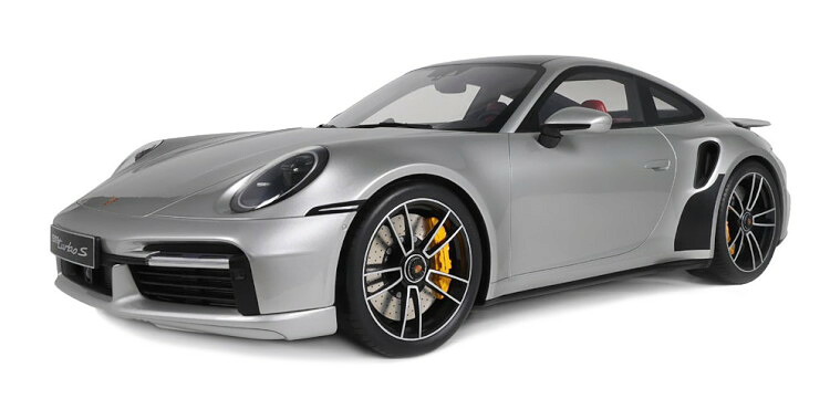 GT肝ったま 1/8 ポルシェ 911 992.1 ターボ S 2020 シルバーメタリック 300台制限事項GT-SPIRIT 1:8 Porsche 911 (992.1) Turbo S Year 2020 silver metallic Limited 300 pcs