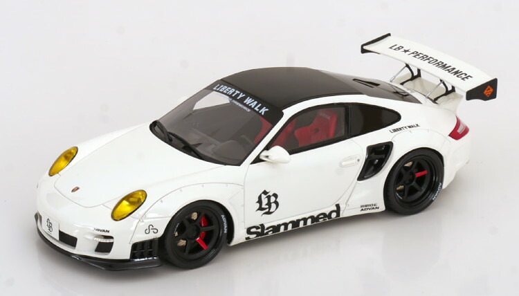 GTスピリット 1/18 ポルシェ 911 997 ターボ LB-Works 2024 ホワイト 1200台限定 GT-SPIRIT 1:18 Porsche 911 (997) Turbo LB-Works 2024 white Limited 1200 pcs