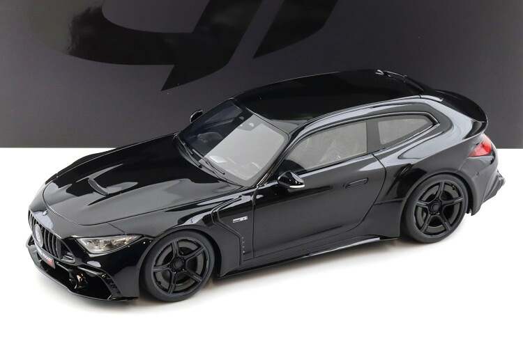 GT肝ったま 1/18 ブラジャー2階建てバス ロケット花火 GTS オブシディアンブラック 2024GT SPIRIT 1:18 Brabus Rocket GTS Obsidian Black 2024
