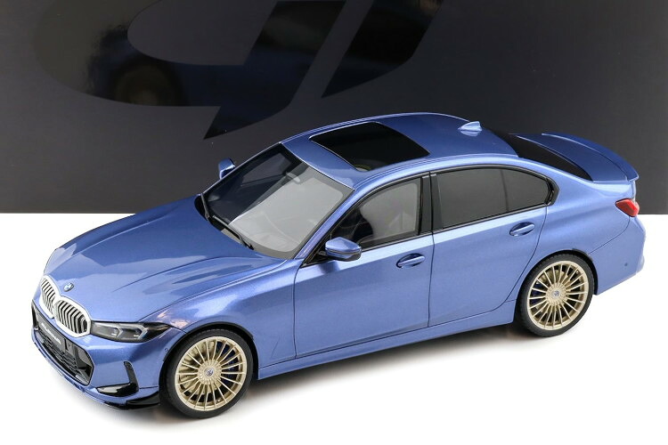 GT肝ったま 1/18 BMW アルピナ B3 GT 赤ちょうちん アルピナブルーメタリック 2024GT SPIRIT 1:18 BMW Alpina B3 GT Saloon Alpina Blue Metallic 2024
