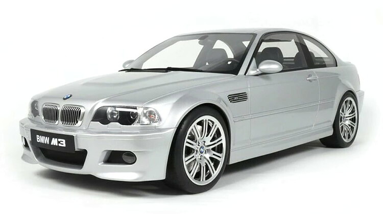 GTスピリット 1/8 BMW M3 E46 クーペ 2003 シルバーGT Spirit 1:8 BMW M3 E46 Coupe 2003 Silver|Reowide モデルカー カタログ SHOP