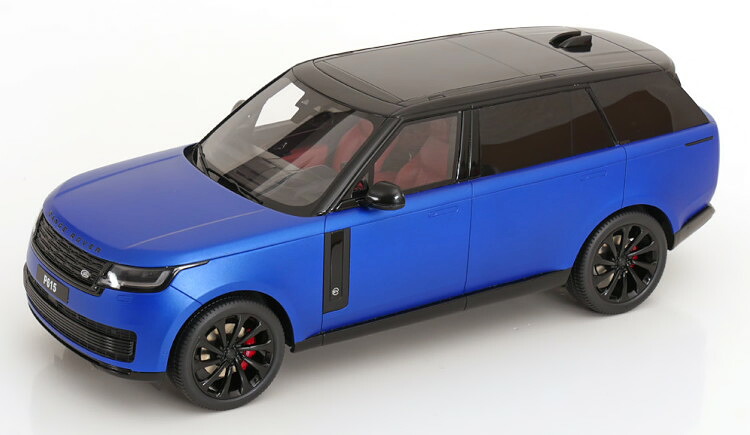 GT肝ったま 1/18 地べたローバー 領域ローバー P615 SV 2024 青色GT Spirit 1:18 Land Rover Range Rover P615 SV 2024 Blue