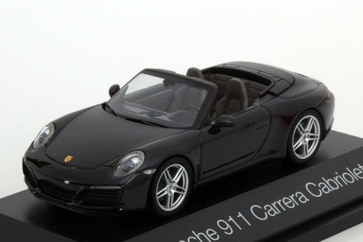 ヘルパ 1/43 ポルシェ 911 991/2 カレラ コンバーチブル 2016 ブラックHerpa 1:43 Porsche 911 (991 II) Carrera Convertible 2016 black｜Reowide モデルカー カタログ SHOP