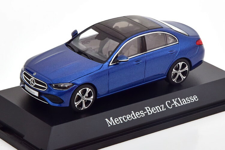 ヘルパ 1/43 メルセデス Cクラス W206 サルーン 2021 ブルーメタリック スペシャルエディション Herpa 1:43 Mercedes C-Klasse W206 Saloon 2021 bluemetallic special edition of Mercedes