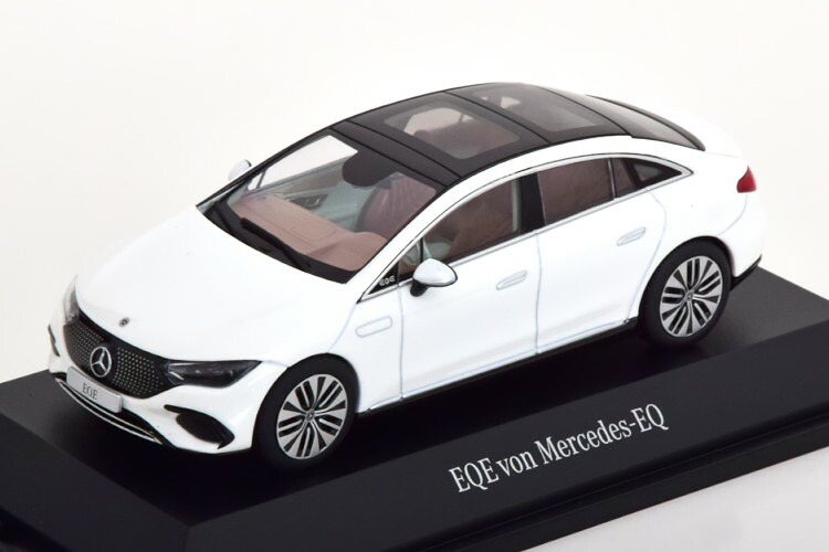 ヘルパ 1/43 メルセデス ベンツ EQE 2023 ホワイト メルセデス・ベンツスペシャルエディション Herpa 1:43 Mercedes-Benz EQE 2023 white special edition of Mercedes