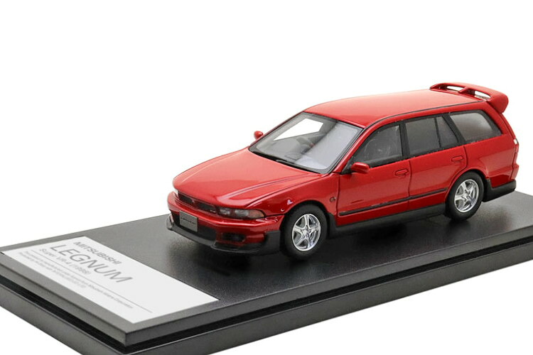 ハイストーリー 1/43 三菱 レグナム スーパー VR-4 (1998) パルマーレッドHi-Story 1:43 MITSUBISHI LEGNUM Super VR-4 (1998) RED