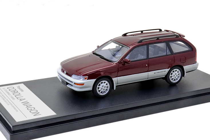 ご機嫌謂われ因縁 1/43 トヨタ カローラ 手押し車 Gツーリング（1995）アップルグロートーニング2Hi-Story 1:43 TOYOTA COROLLA WAGON G-TOURING（1995）