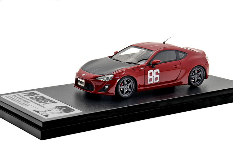 【即日発送】 楽天市場】モデラーズ 1/43 新劇場版 86 トヨタ 頭文字D 乗用車