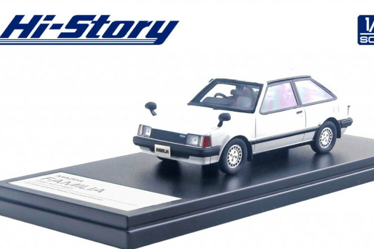 ハイストーリー 1/43 マツダ ファミリア カブリオレ ハイストーリー マツダ ファミリア カブリオレ 1986 BLACK.MET