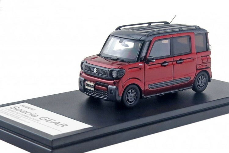 1/43 スズキ スペーシア ギア ミニカー ブラック HS237BK imgrc0170598751.jpg