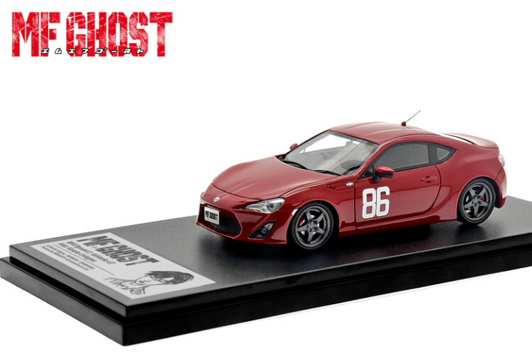 楽天市場】モデラーズ 1/43 MFゴースト トヨタ 86 GT MFG第3戦 ザ