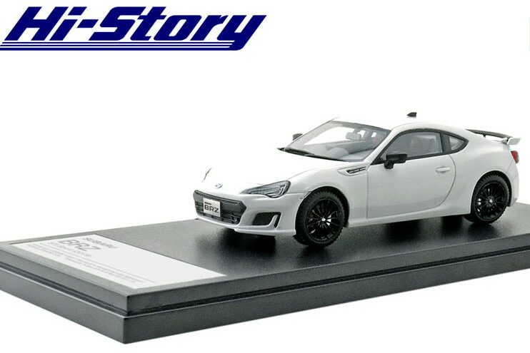 ハイストーリー 1/43 スバル BRZ STI スポーツ 2019 クリスタルホワイトパールHi-Story 1:43 SUBARU BRZ STI Sport 2019 Crystal White Pearl|Reowide モデルカー カタログ SHOP