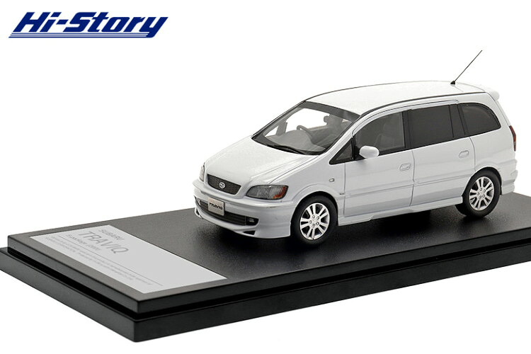 ハイストーリー 1/43 スバル トラヴィック S-パッケージ 2001 カサブランカホワイトHi-Story 1:43 SUBARU TRAVIQ S-PACKAGE 2001 Casablanca White|Reowide モデルカー カタログ SHOP