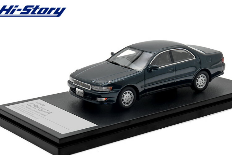 ハイストーリー 1/43 トヨタ クレスタ 2.5 スーパー ルセント G 1994 ダーカー コイズ マイカHi-Story 1:43 Toyota CRESTA 2.5 Super Lucent G (1994) Darker Koiz Mika|Reowide モデルカー カタログ SHOP