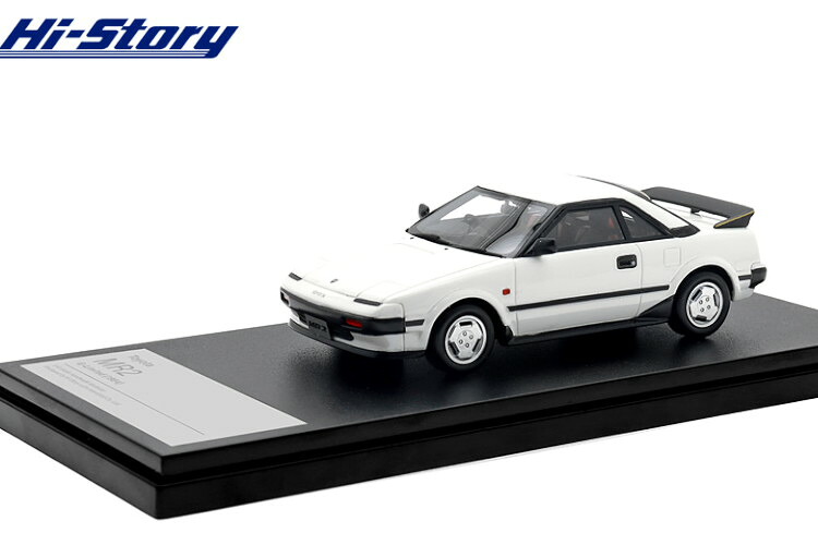 ハイストーリー 1/43 トヨタ MR2 G-リミテッド 1984 スーパーホワイト IIHi-Story 1:43 Toyota MR2 G-Limited (1984) Super White II|Reowide モデルカー カタログ SHOP