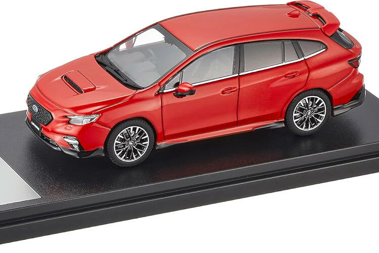 ハイストーリー 1/43 スバル レヴォーグ 2020 ダイナミック スタイル アクセサリー ピュアレッドHi-Story 1:43 Subaru Levorg (2020) Dynamic Style Accessory Pure Red｜Reowide モデルカー カタログ SHOP