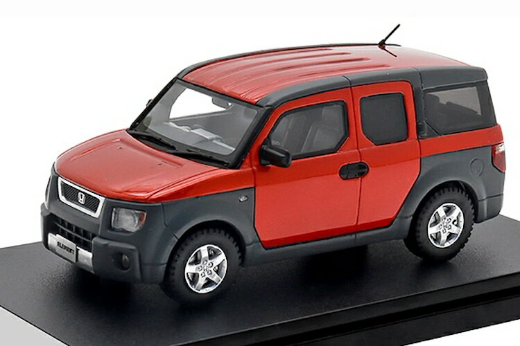 ハイストーリー 1/43 ホンダ エレメント 2003 サンセット オレンジ パールHi-Story 1:43 Honda ELEMENT (2003) Sunset Orange Pearl｜Reowide モデルカー カタログ SHOP