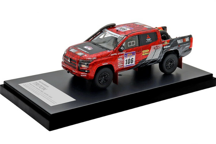 楽天市場】三菱自動車特注 ハイストーリー 1/43 トライトン ホワイト